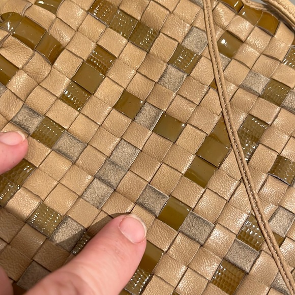 Vintage Leather & Suede Handbag - Picture 14 of 16